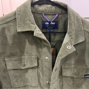 Chubbies Olive Green Corduroy Jacket